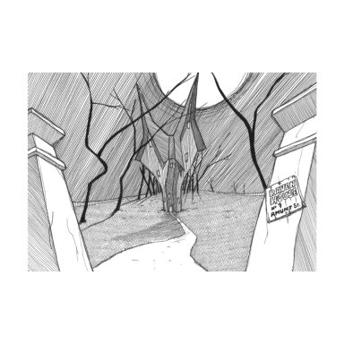 Original Artwork From the First Issue of ghostboy (2009)