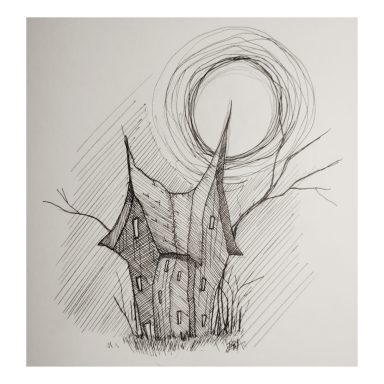 Original Concept Sketch of Tristan's House